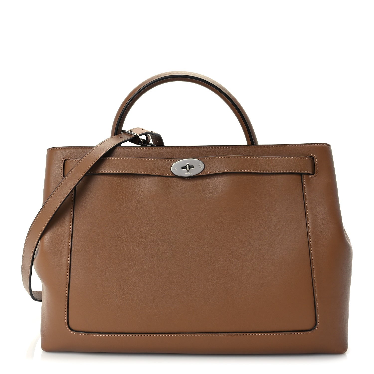 Mulberry Silky Calfskin Islington  Sable 1 of 8