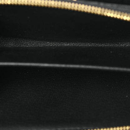 Louis Vuitton Lambskin Embossed Monogram Lou Coussin Wallet Black 5 of 7