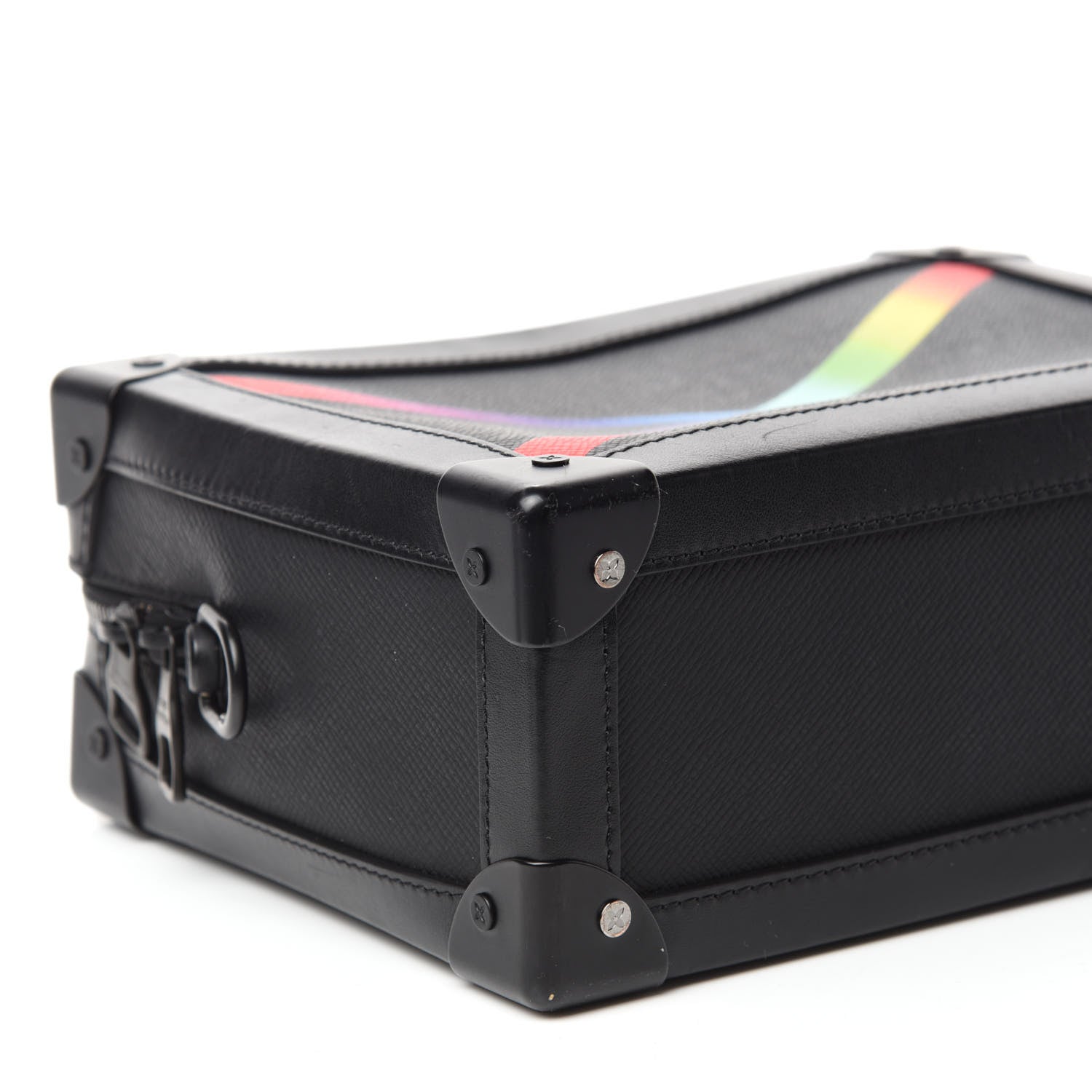 Louis Vuitton Taiga Rainbow Soft Trunk Black 6 of 9