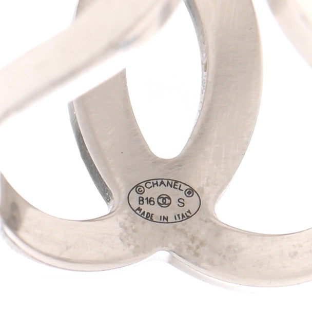 Metal CC Ring 6.25 Silver