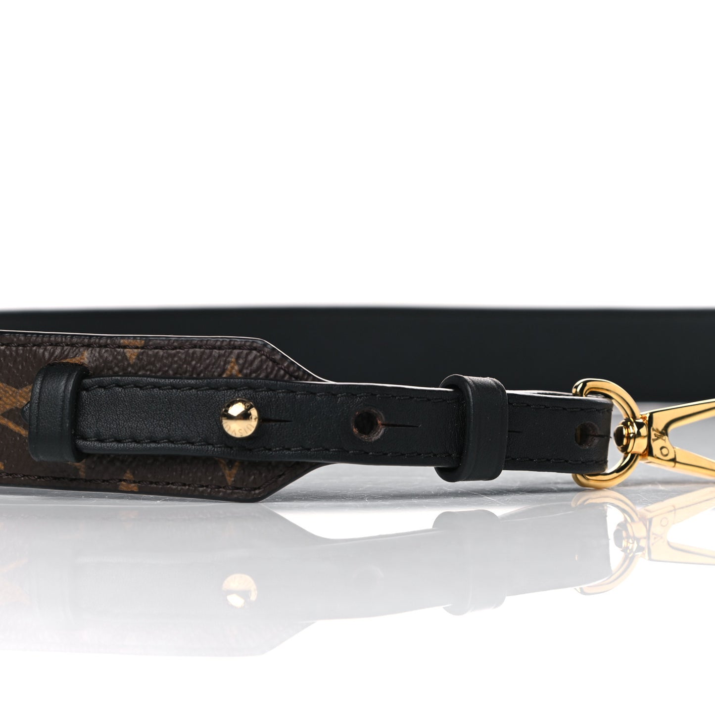 Monogram Bandouliere Shoulder Strap XL Black