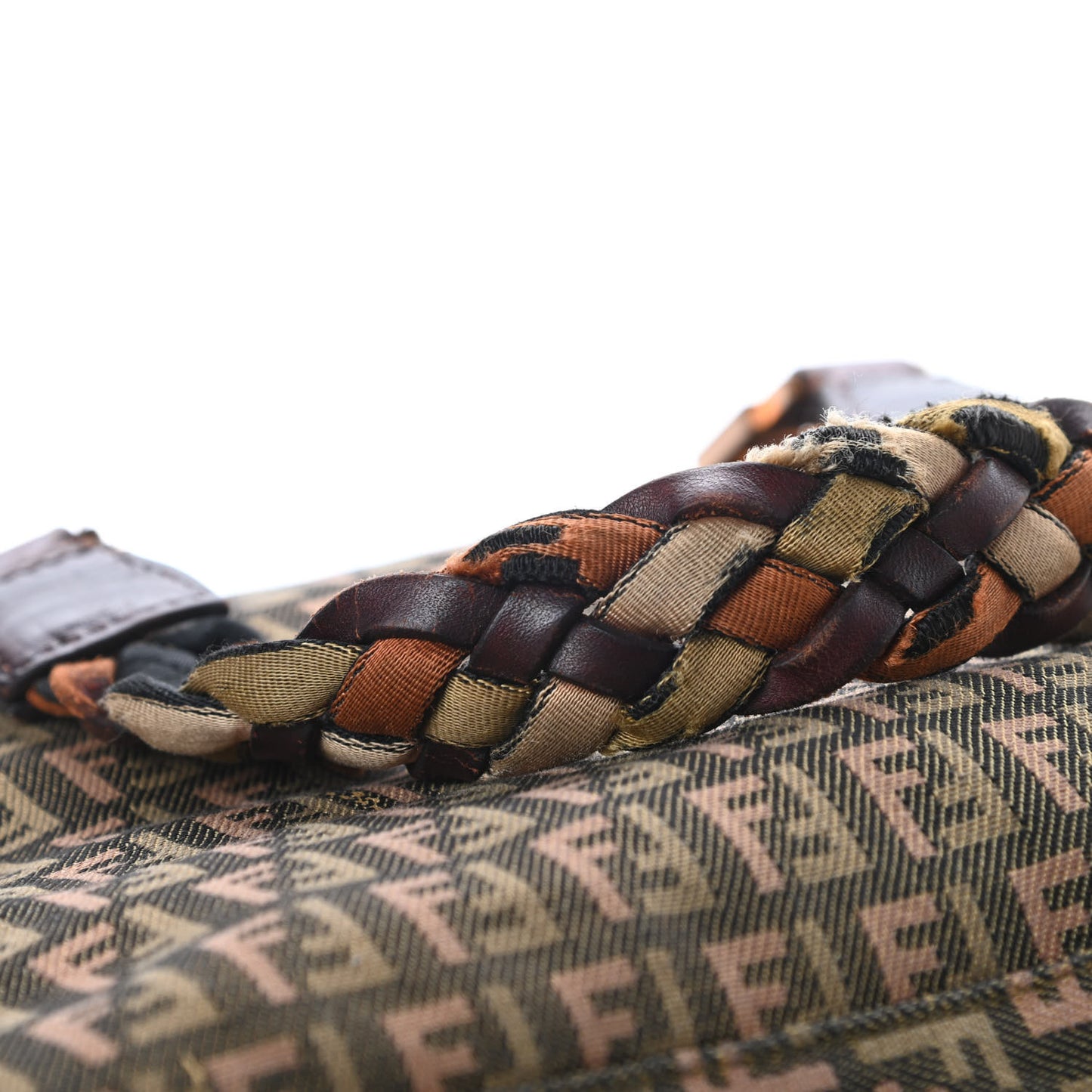 Zucchino Braided Roll Tote Multicolor