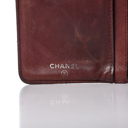 Chanel Lambskin Quilted Yen Wallet Black 6 of 17