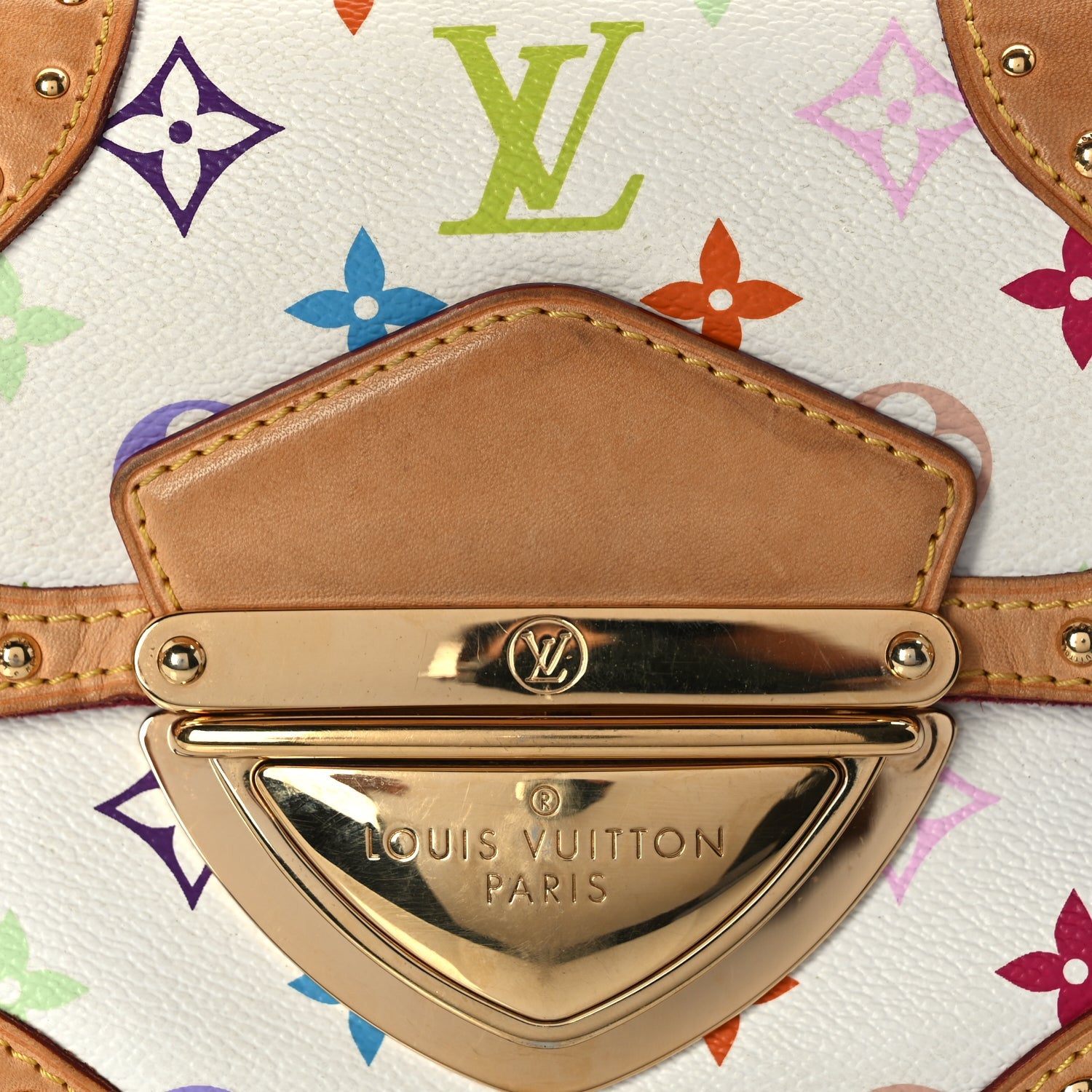 Louis Vuitton Monogram Multicolor Marilyn White 6 of 8
