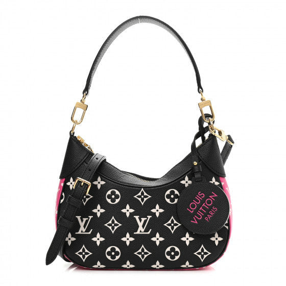Louis Vuitton Empreinte Monogram Spring in the City Bagatelle NM  Black White Pink 1 of 9