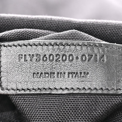 Saint Laurent Canvas Shearling Tiger Print Backpack Black 7 of 12