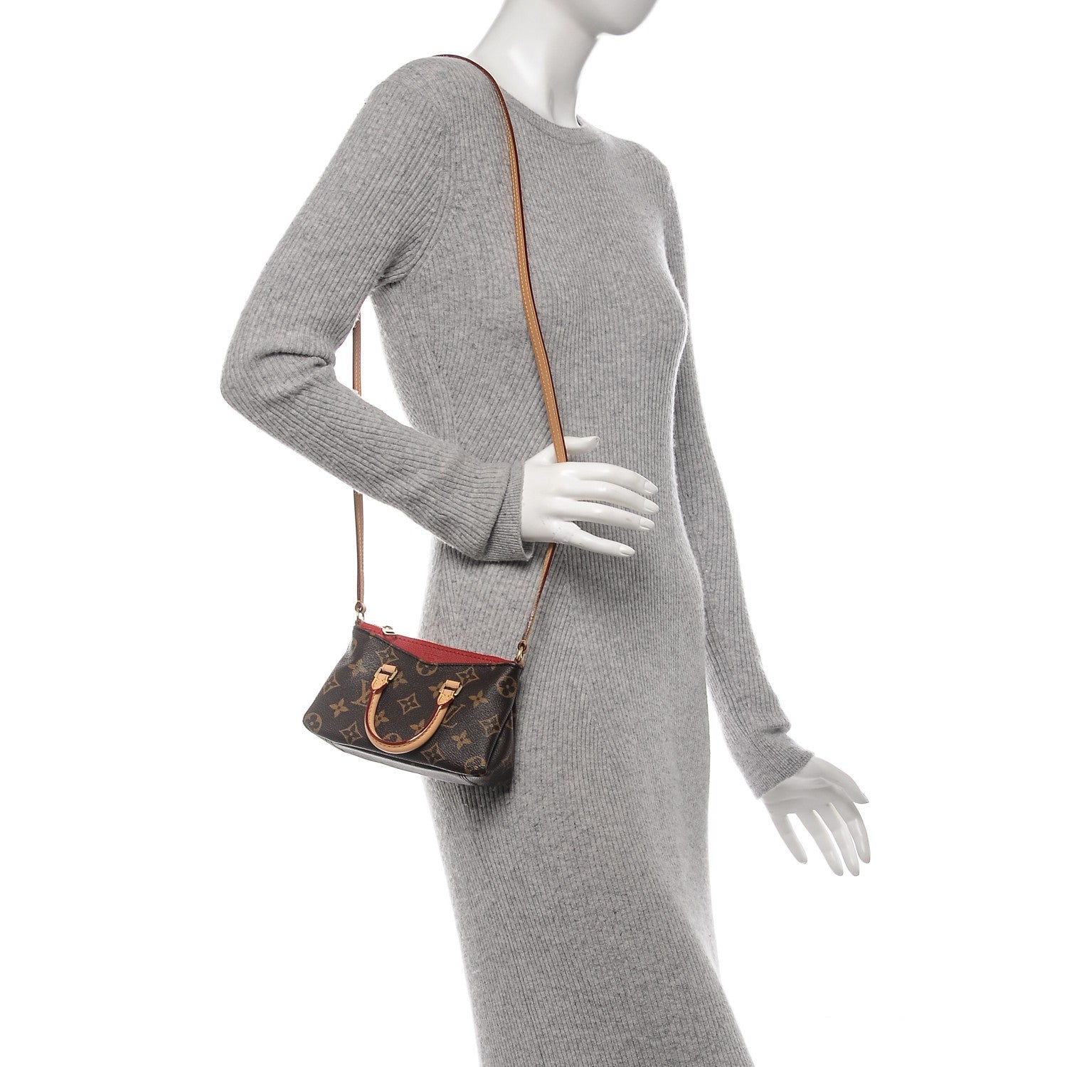 Louis Vuitton Monogram Nano Pallas Cherry 2 of 7