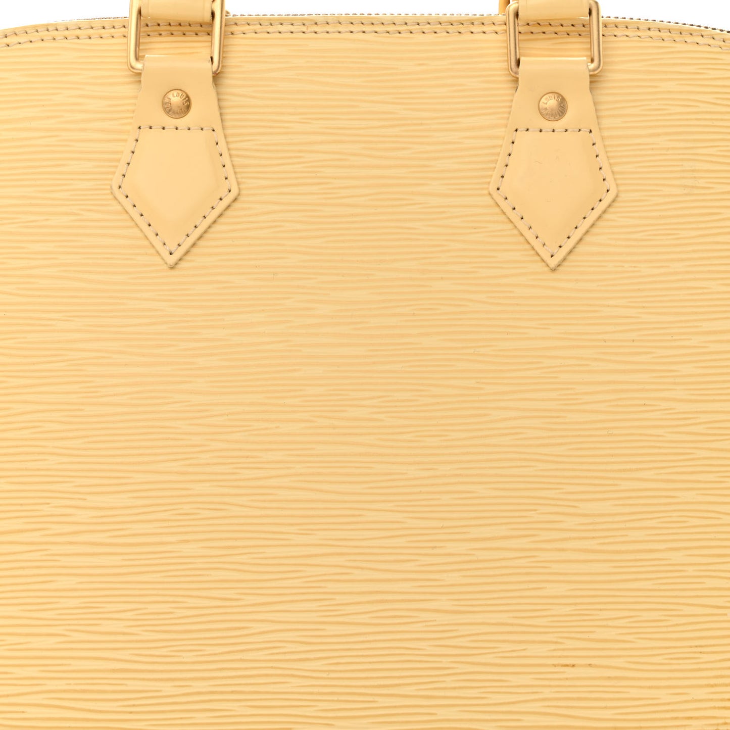 LOUIS VUITTON Epi Alma PM Vanilla