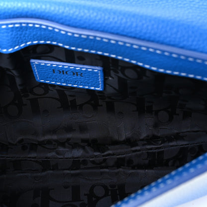 Christian Dior X KAWS Grained Calfskin Saddle Pouch Black 5 of 8