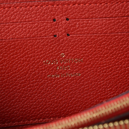 Louis Vuitton Empreinte Clemence Wallet Scarlet 6 of 8