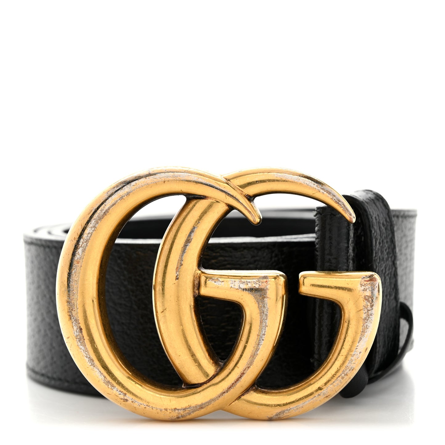 Calfskin Double G 30mm Belt 80 32 Black