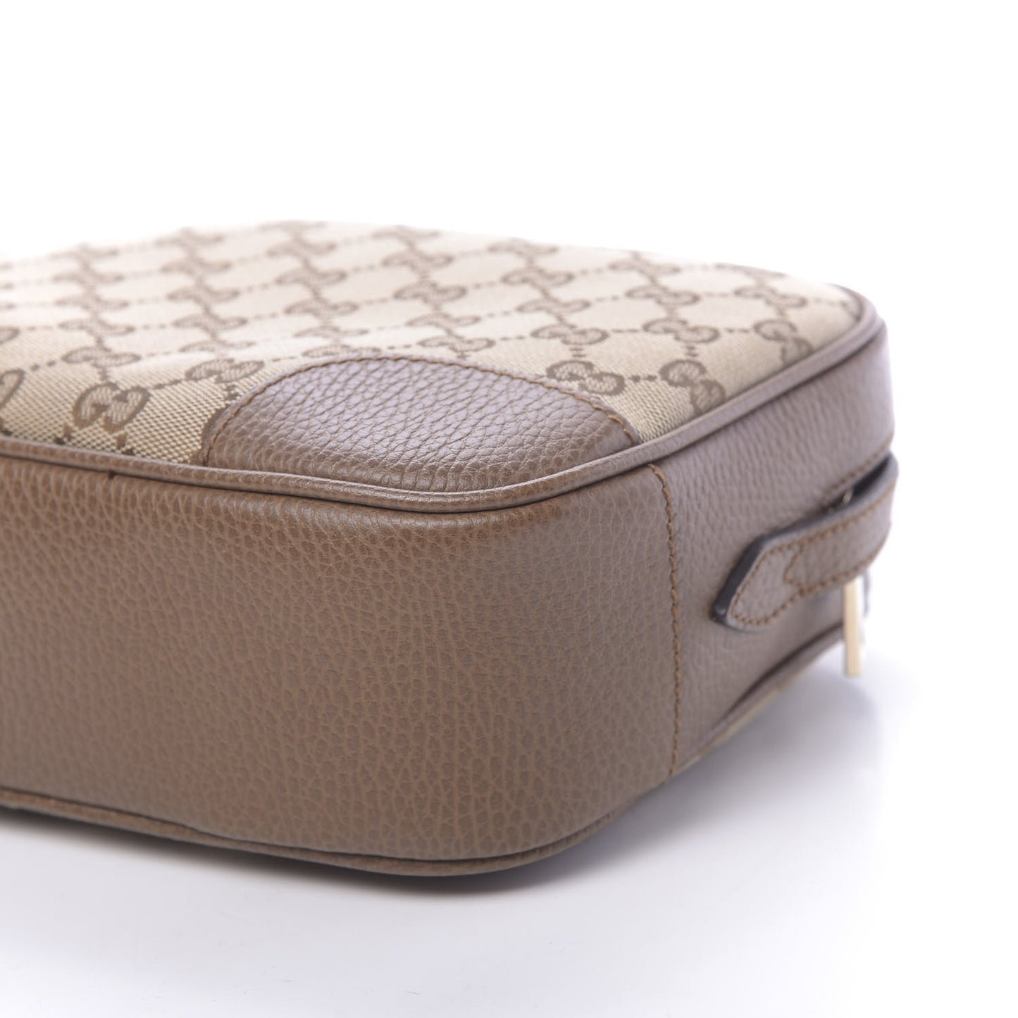 Monogram Mini Bree Messenger Bag Beige Tabacco