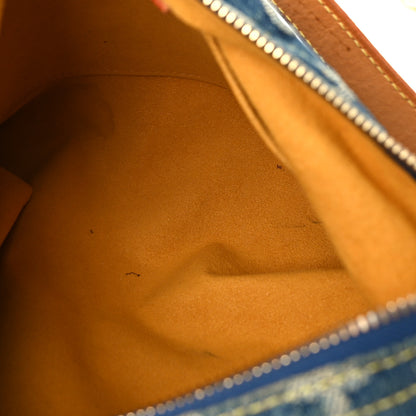 Louis Vuitton Monogram Denim Baggy PM  Blue 4 of 8