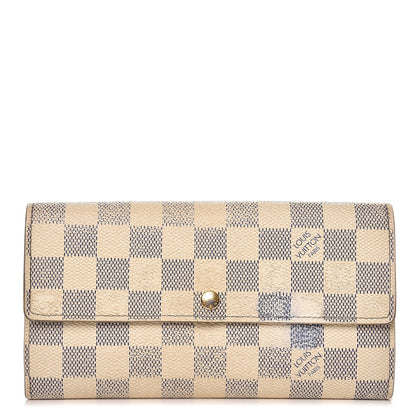 Louis Vuitton Damier Azur Sarah Wallet 1 of 15