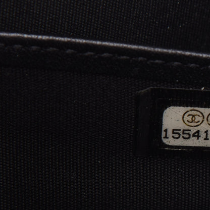 Chanel Caviar Timeless CC Large Gusset Zip Around Wallet Black 7 of 9