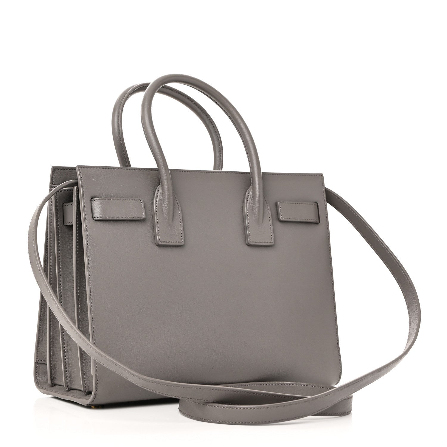 Saint Laurent Calfskin Baby Sac De Jour Fog 3 of 7