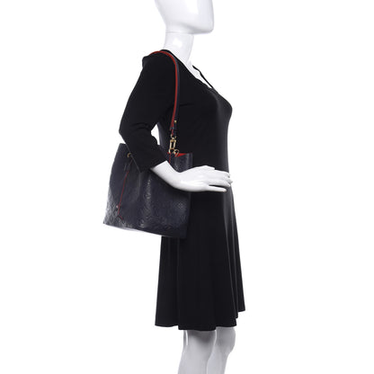 Louis Vuitton Empreinte Neonoe MM Marine Rouge 2 of 10