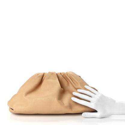 Bottega Veneta Smooth Butter Calf The Pouch Oversized Clutch Nude 2 of 7