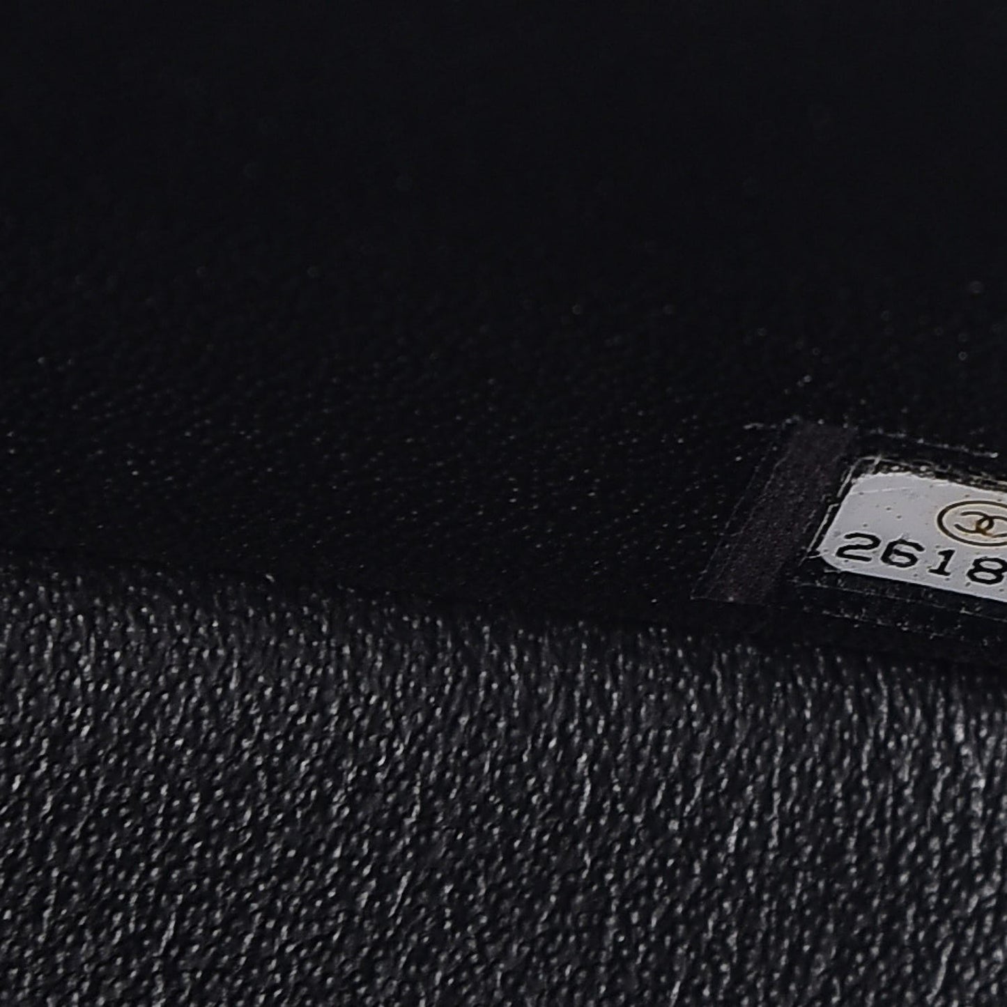 Caviar Quilted Mini Rectangular Flap Black