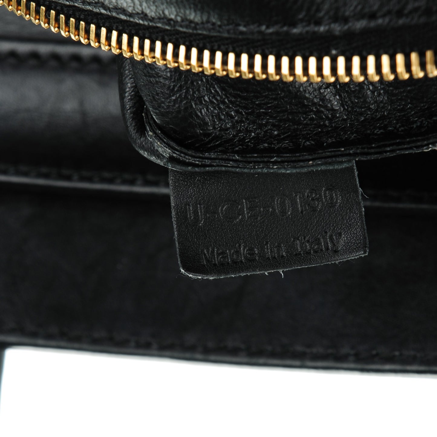 Calfskin Mini Luggage Black