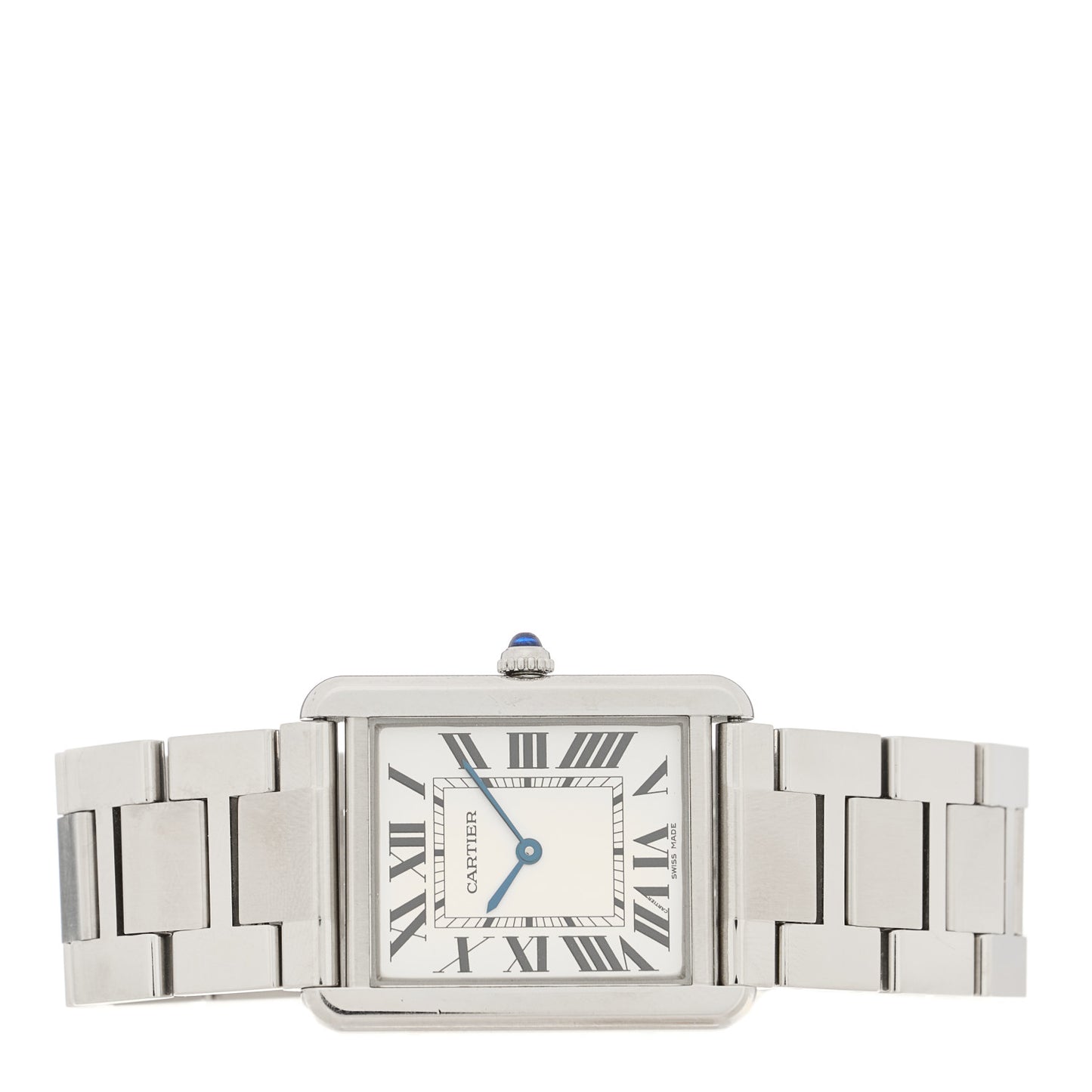 Stainless Steel 27mm Tank Solo Quartz Watch