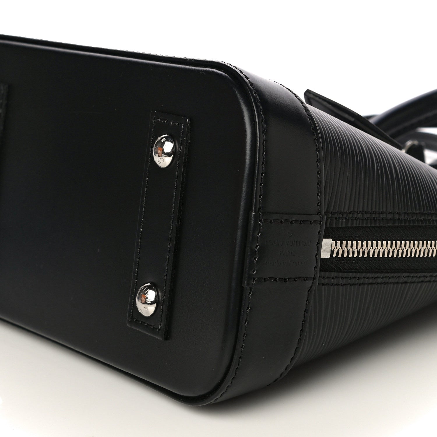 Louis Vuitton Epi Alma BB Black 7 of 12