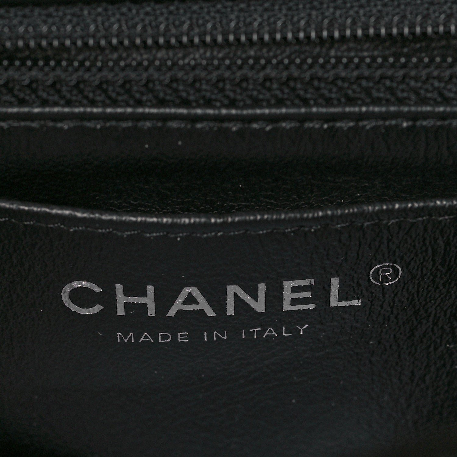 Chanel Lambskin Quilted Mini Rectangular Flap Black 6 of 11