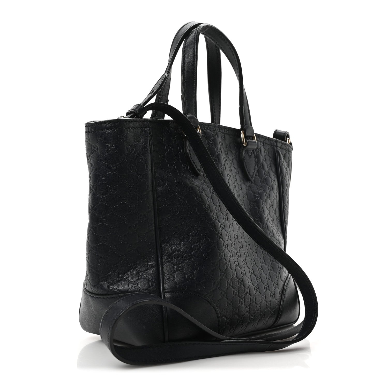 Gucci Microguccissima Small Bree Tote Black 3 of 10