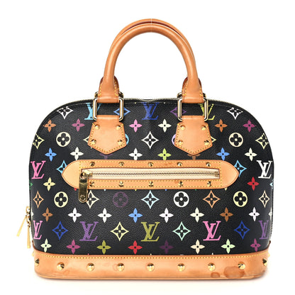 Louis Vuitton Monogram Multicolor Alma PM Black 1 of 8