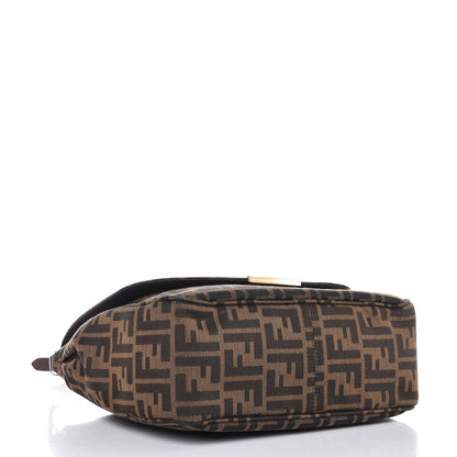 Fendi Zucca Vitello Artic Messenger Bag Tobacco Castagna 4 of 7