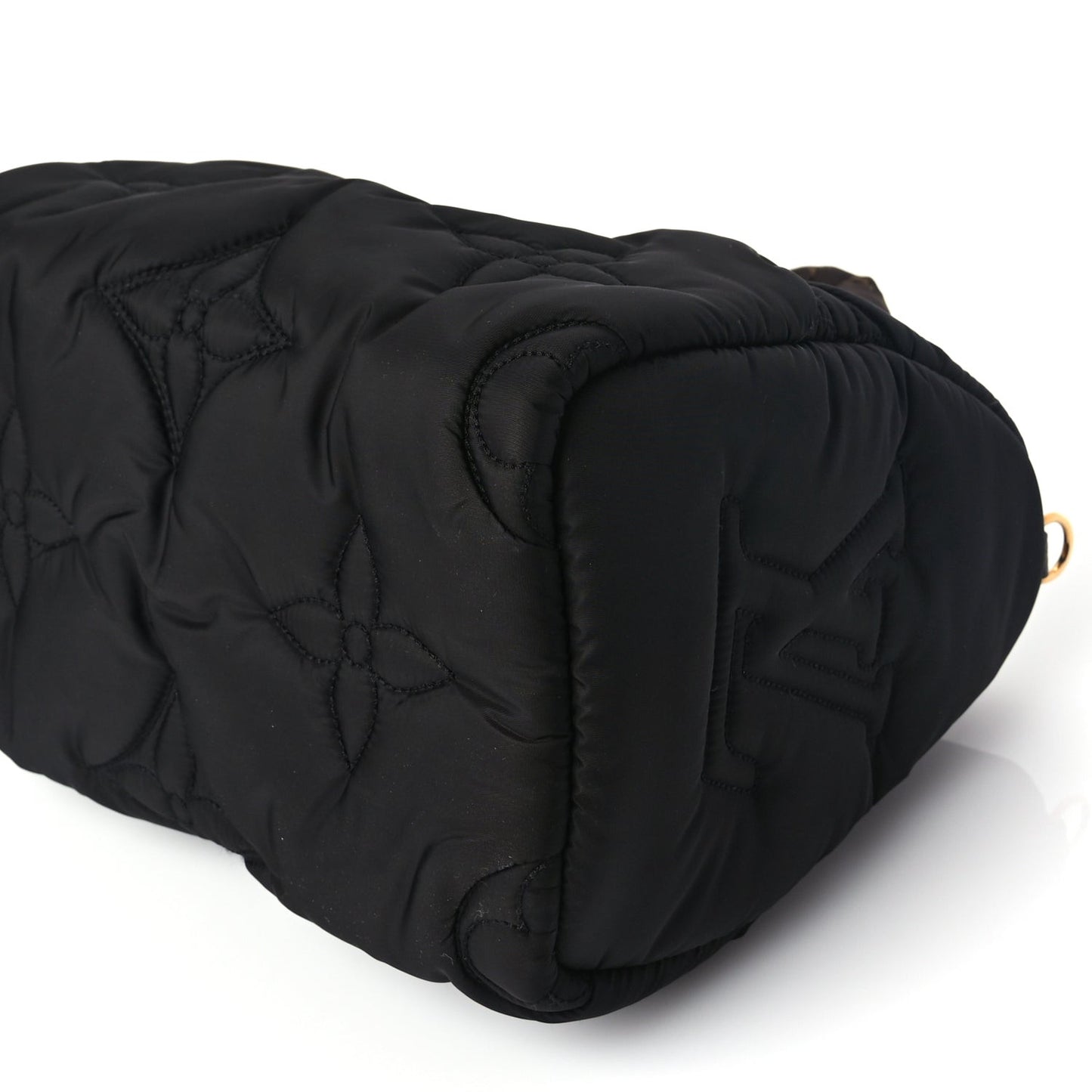 Econyl Mini Monogram Pillow Speedy Bandouliere 25 Black