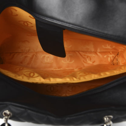 Chanel Calfskin Quilted Large Cambon Bag Black 5 of 12