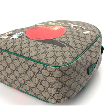 Gucci X Peter Rabbit GG Supreme Monogram Baseballs Web Childrens Backpack Green 8 of 8