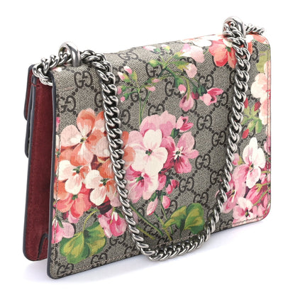 Gucci GG Supreme Monogram Blooms Mini Dionysus Shoulder Bag  Beige Multicolor Dry Rose 2 of 7
