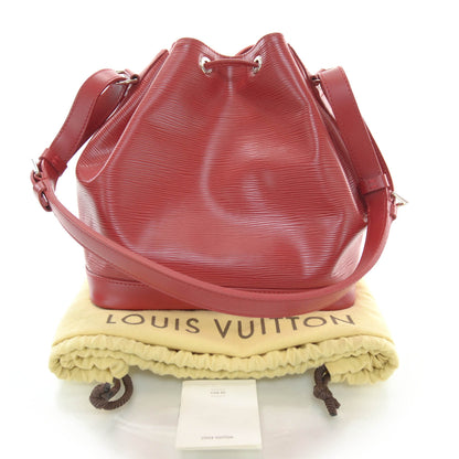 Louis Vuitton Epi Petit Noe Red 3 of 7