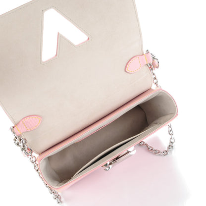 Louis Vuitton Epi Twist Shoulder Bag MM Rose Ballerine 6 of 10