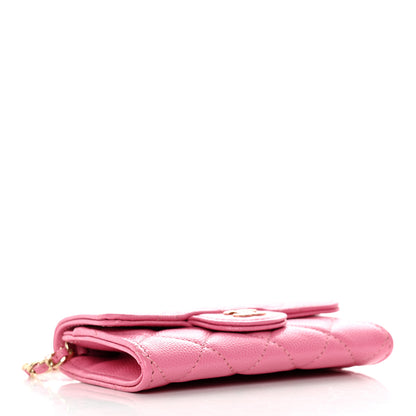 Chanel Caviar Quilted Belt Bag Pink 3 of 8