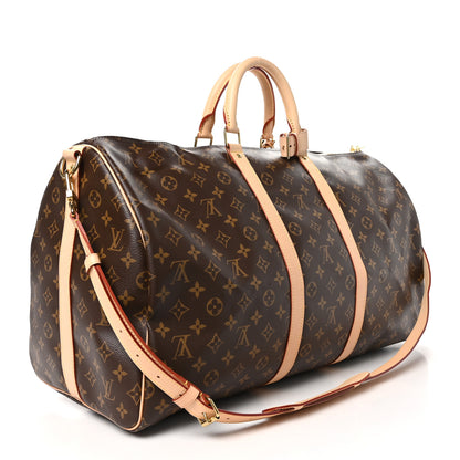 Louis Vuitton Monogram Keepall Bandouliere 55 2 of 10