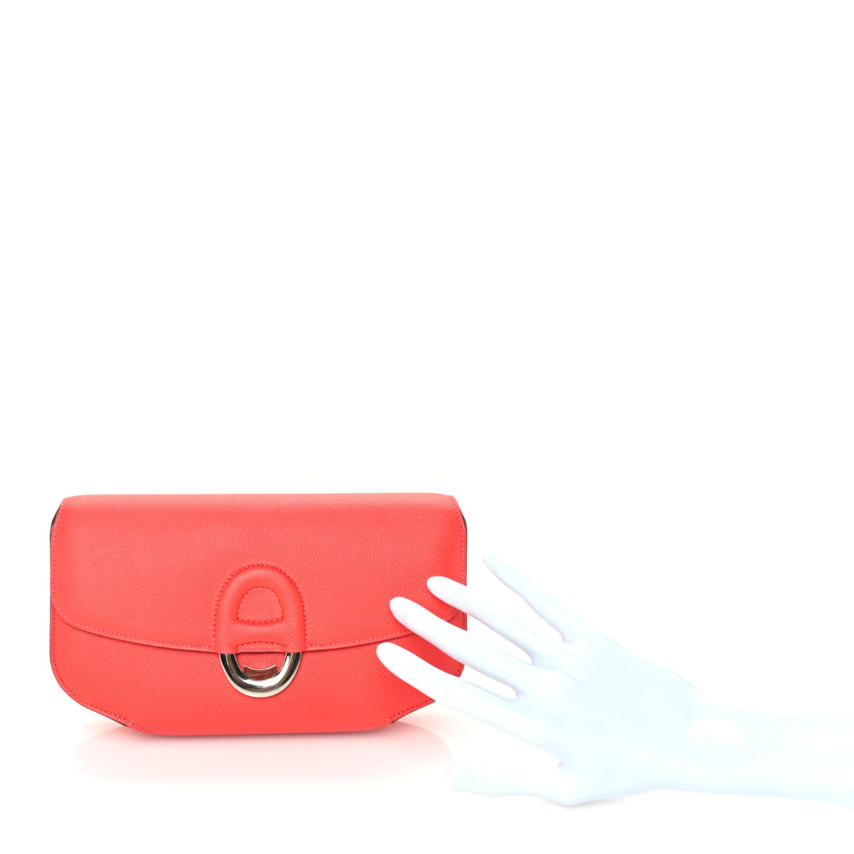 Epsom Cherche Midi Clutch Rouge Tomate