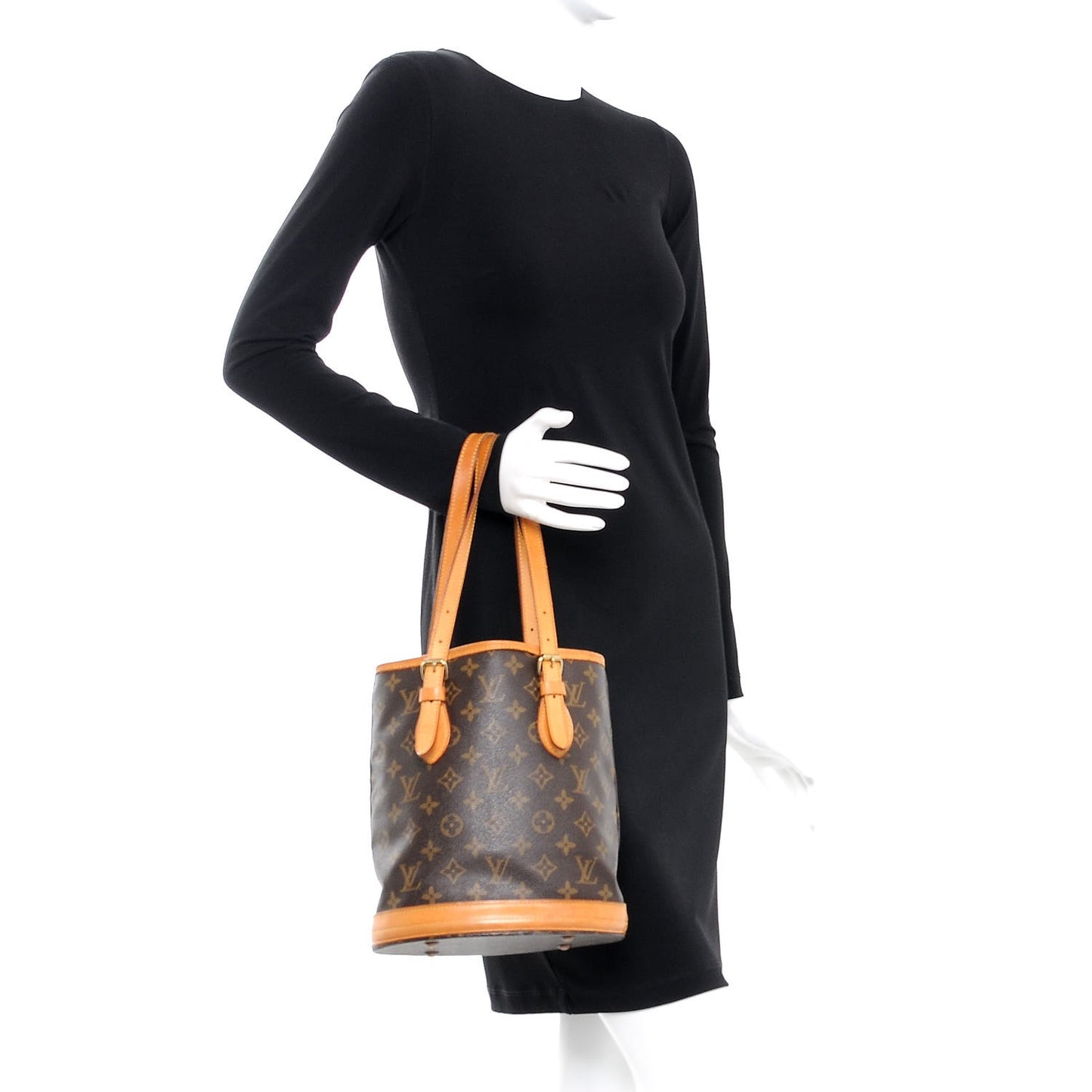 Monogram Petit Bucket 23