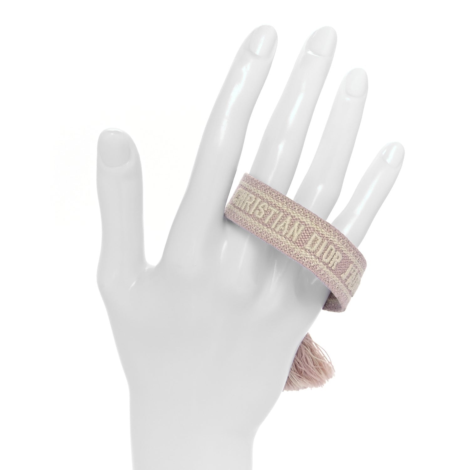 Christian Dior Woven Cotton J'Adior Friendship Bracelet Se Pink 2 of 6