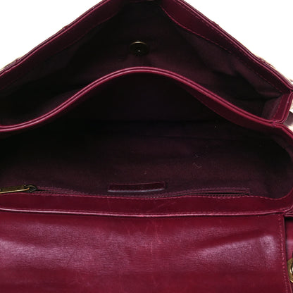 Chanel Glazed Calfskin Quilted Large Perfect Edge Flap Red 5 of 25