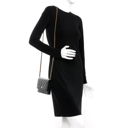 Chanel Caviar Quilted Wallet On Chain WOC Black 2 of 9