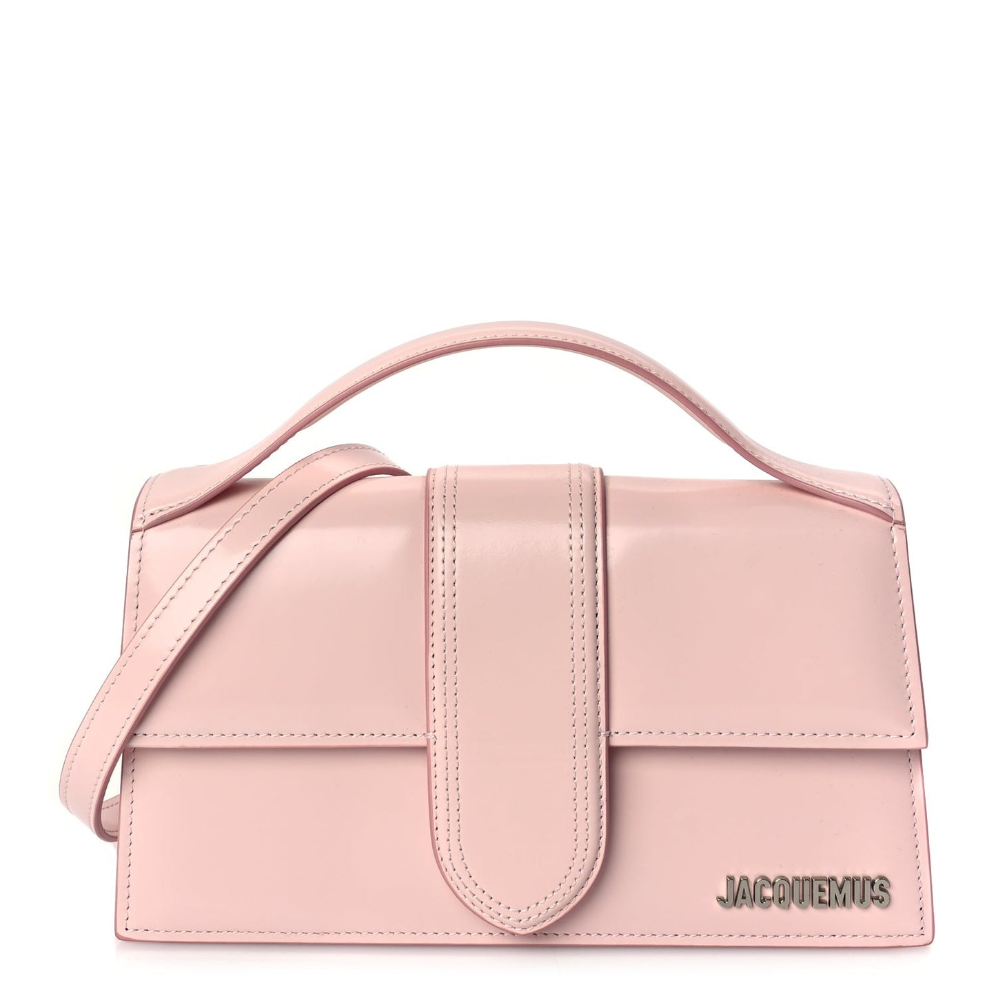 Glazed Calfskin Le Grand Bambino Pink