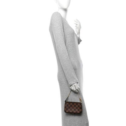 Louis Vuitton Damier Ebene Mini Pochette Accessories 2 of 7