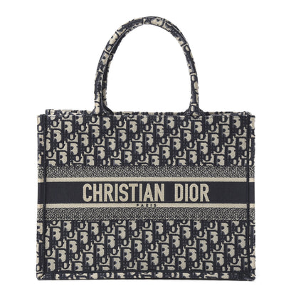 Christian Dior Oblique Medium Book Tote Blue Multicolor 1 of 9