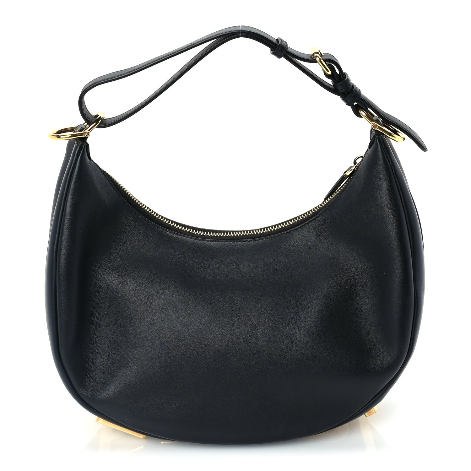 Fendi Vitello Grace Matte Small graphy Hobo Bag  Black 1 of 8