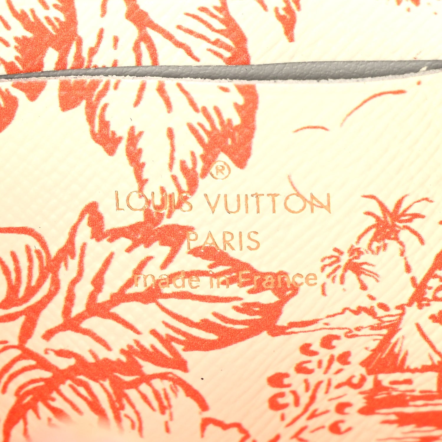 Louis Vuitton Monogram LV By The Pool Zippy Coin Purse Coral 6 of 8