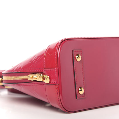 Louis Vuitton Vernis Alma BB Rose Indien 6 of 9
