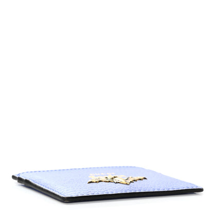 Gucci Calfskin Garden Bat Card Holder Periwinkle 4 of 8